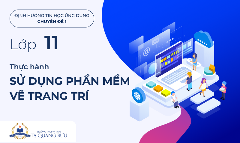 Thực hành sử dụng phần mềm vẽ trang trí TQB02